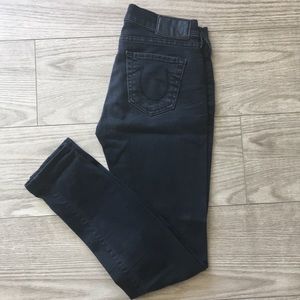 True Religion Edie Skinny Zipper Jean